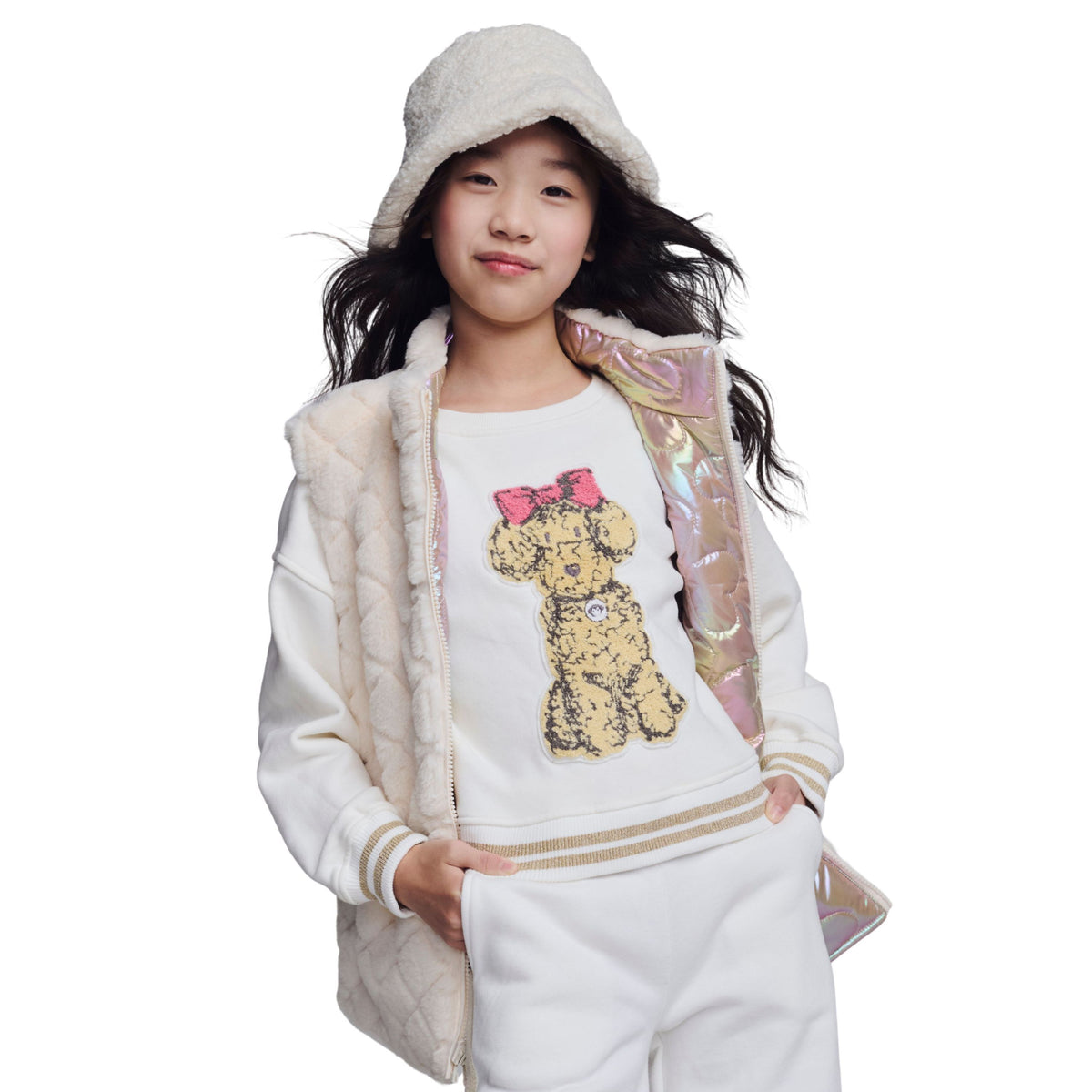 GIRLS REVERSIBLE VEST