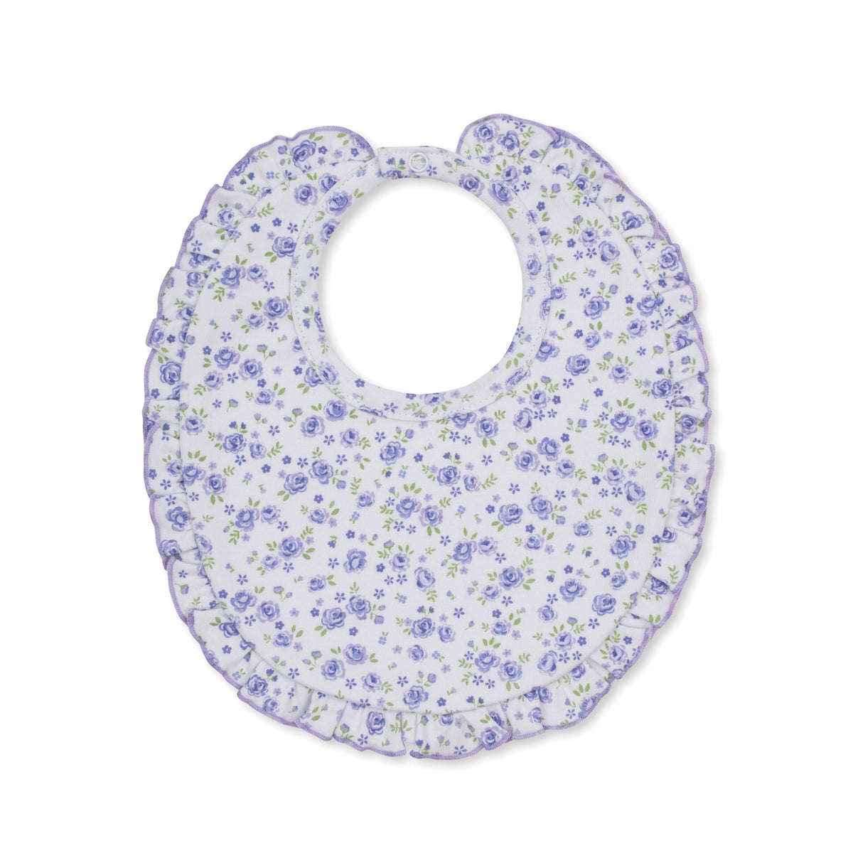 Cottage Roses lilac Bib