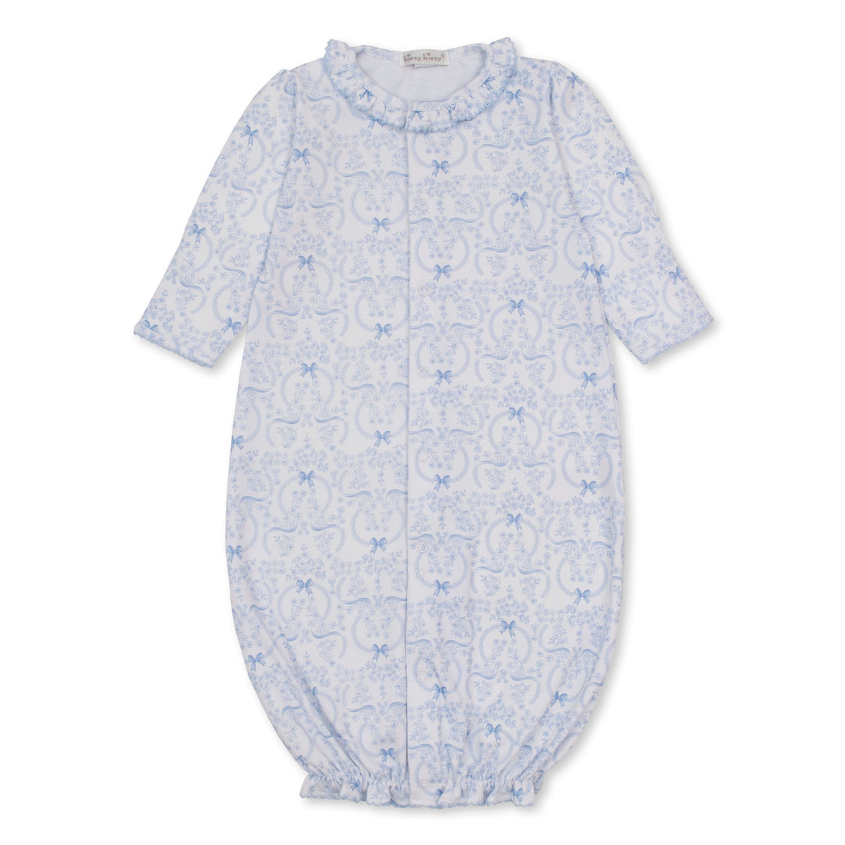 Converter Gown Delicate Blooming Bows