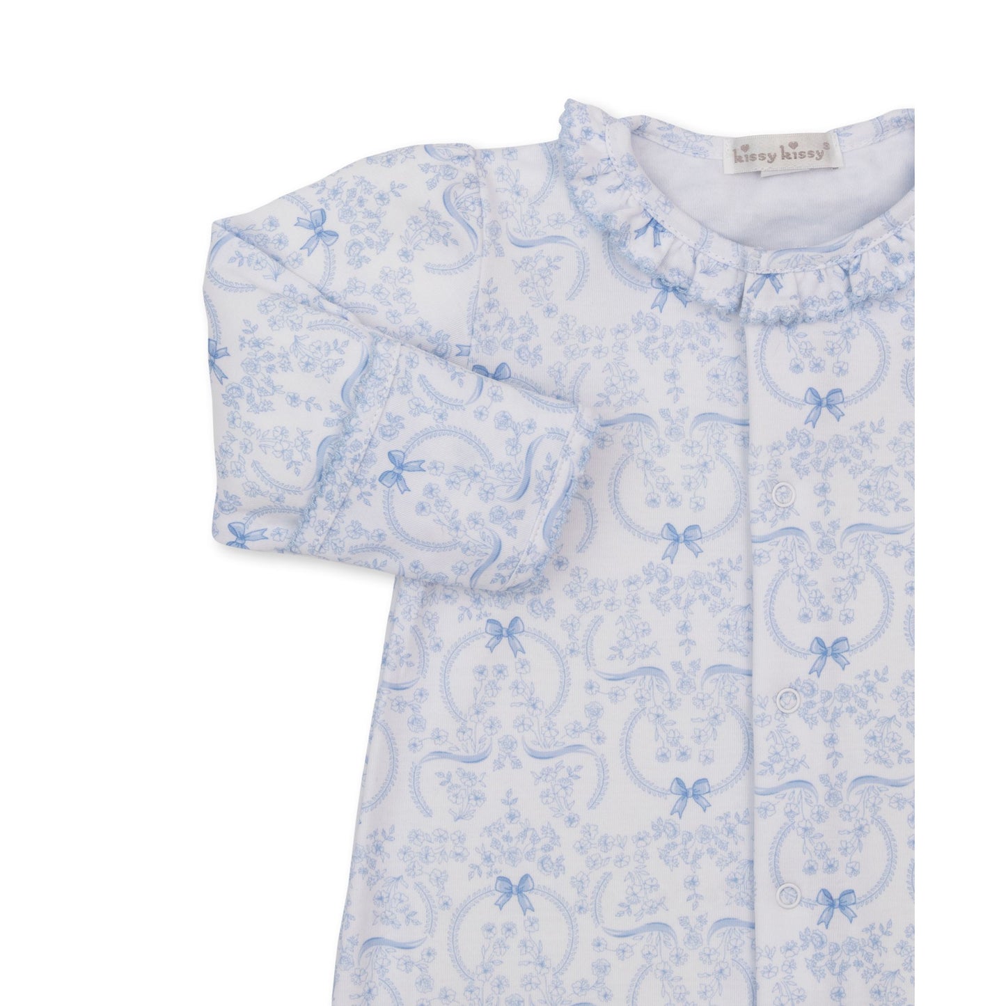 Converter Gown Delicate Blooming Bows