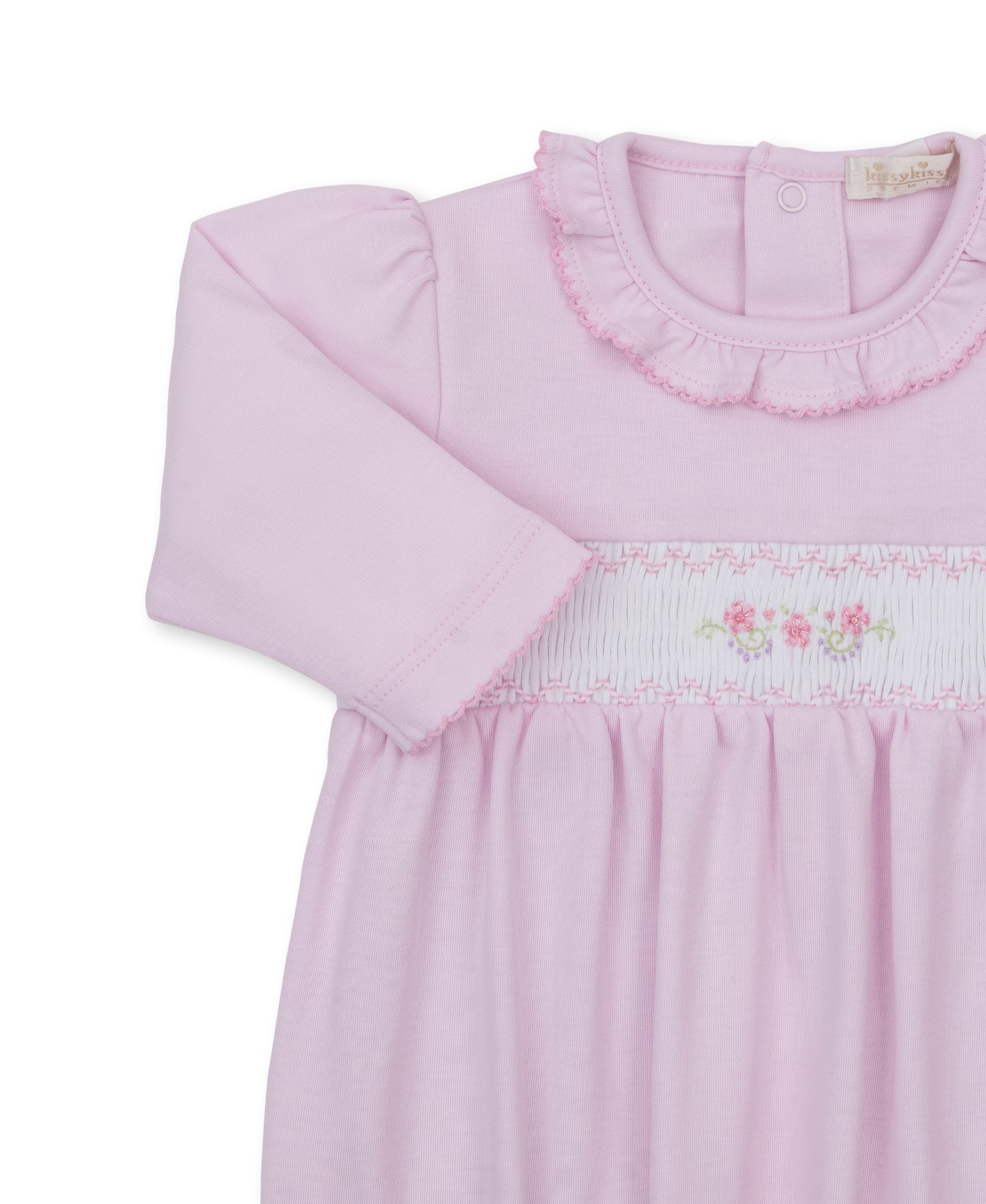 CLB Fall Medley 26 Hand Smocked Pink Gown