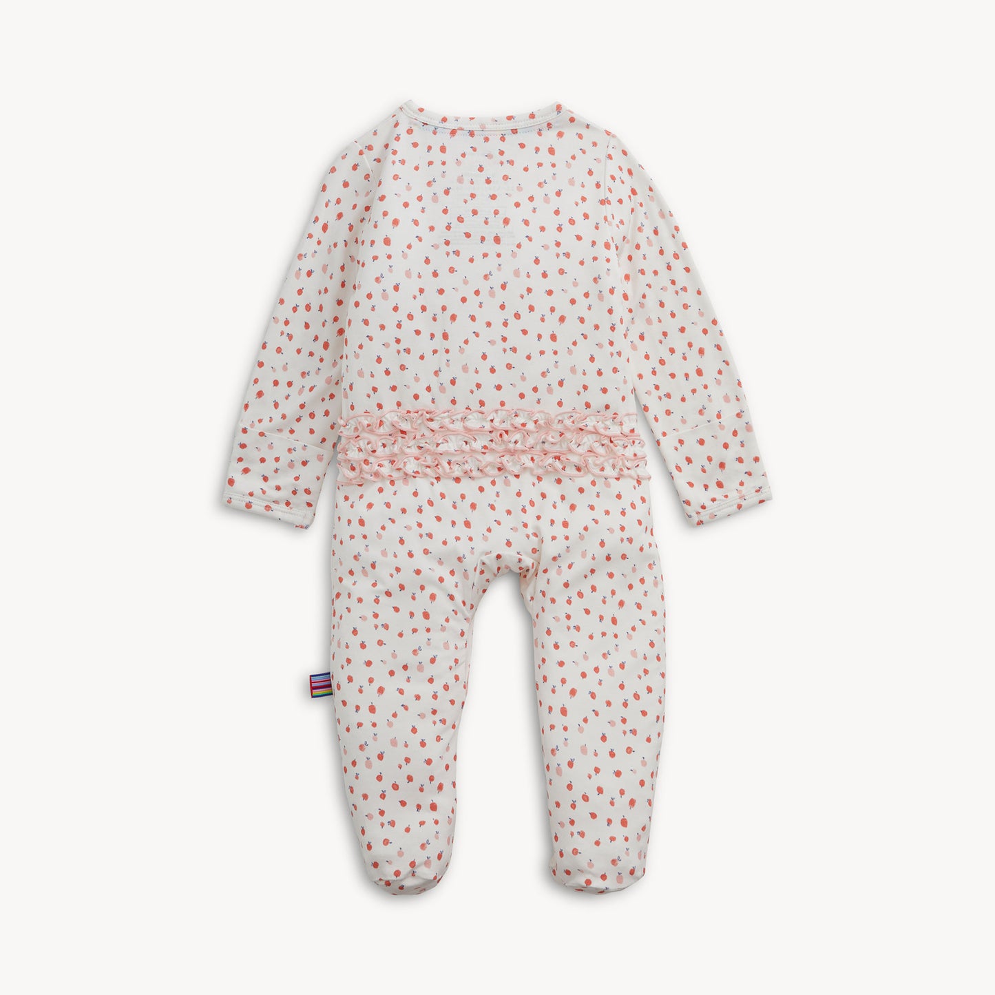 APPLE BLOSSOM MODAL RUFFLE FOOTIE