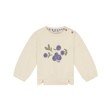 BABY GIRLS SWEATSHIRT BLUEBERRIES