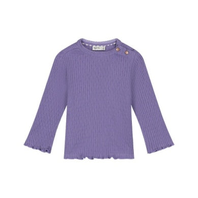 BABY GIRLS LONG SLEEVE T-SHIRT PURPLE
