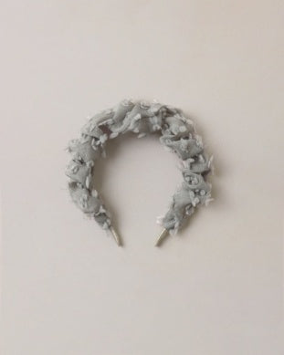 GATHERED HEADBAND EUCALYPTUS