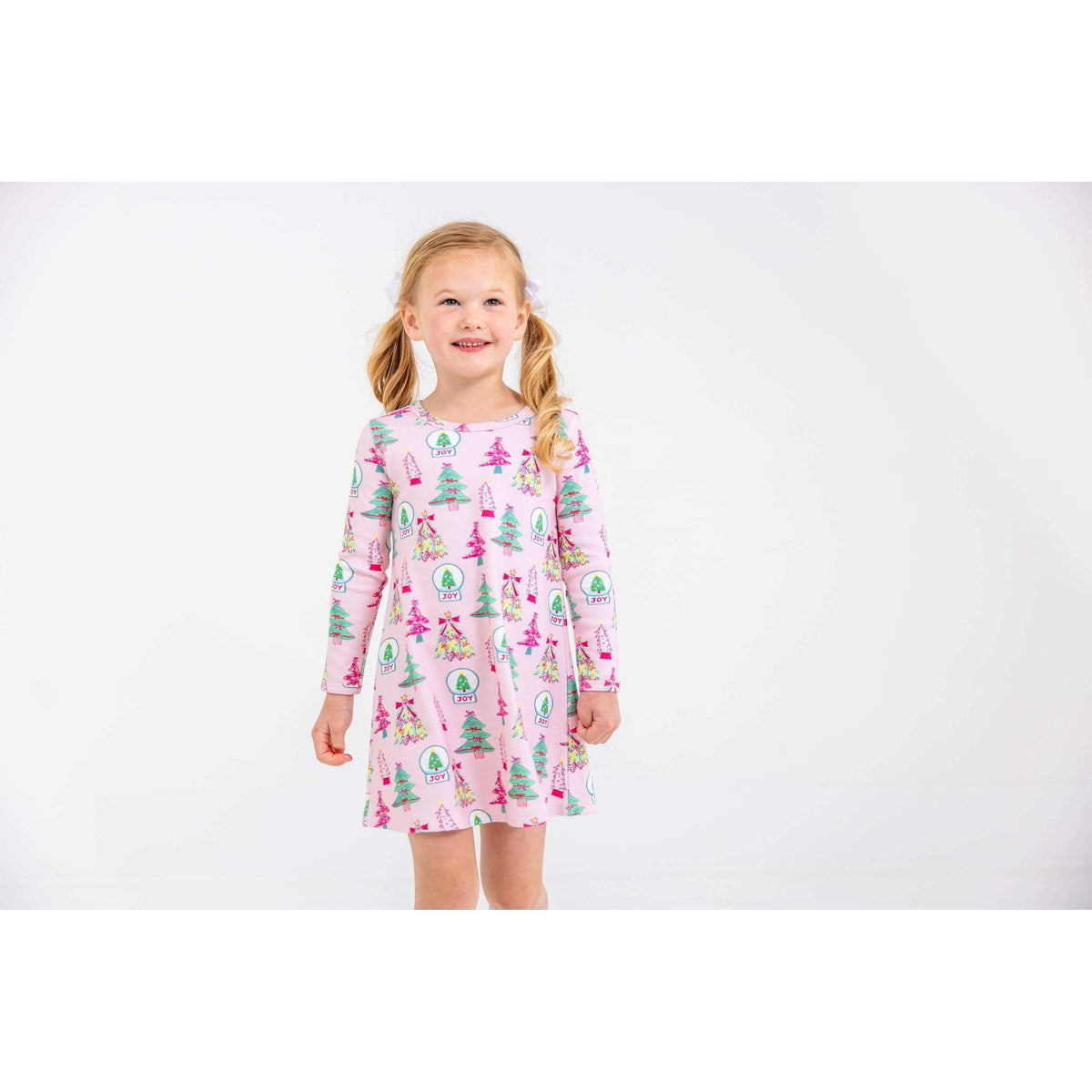 Long Sleeve Polly Play Dress - Heavy Weight