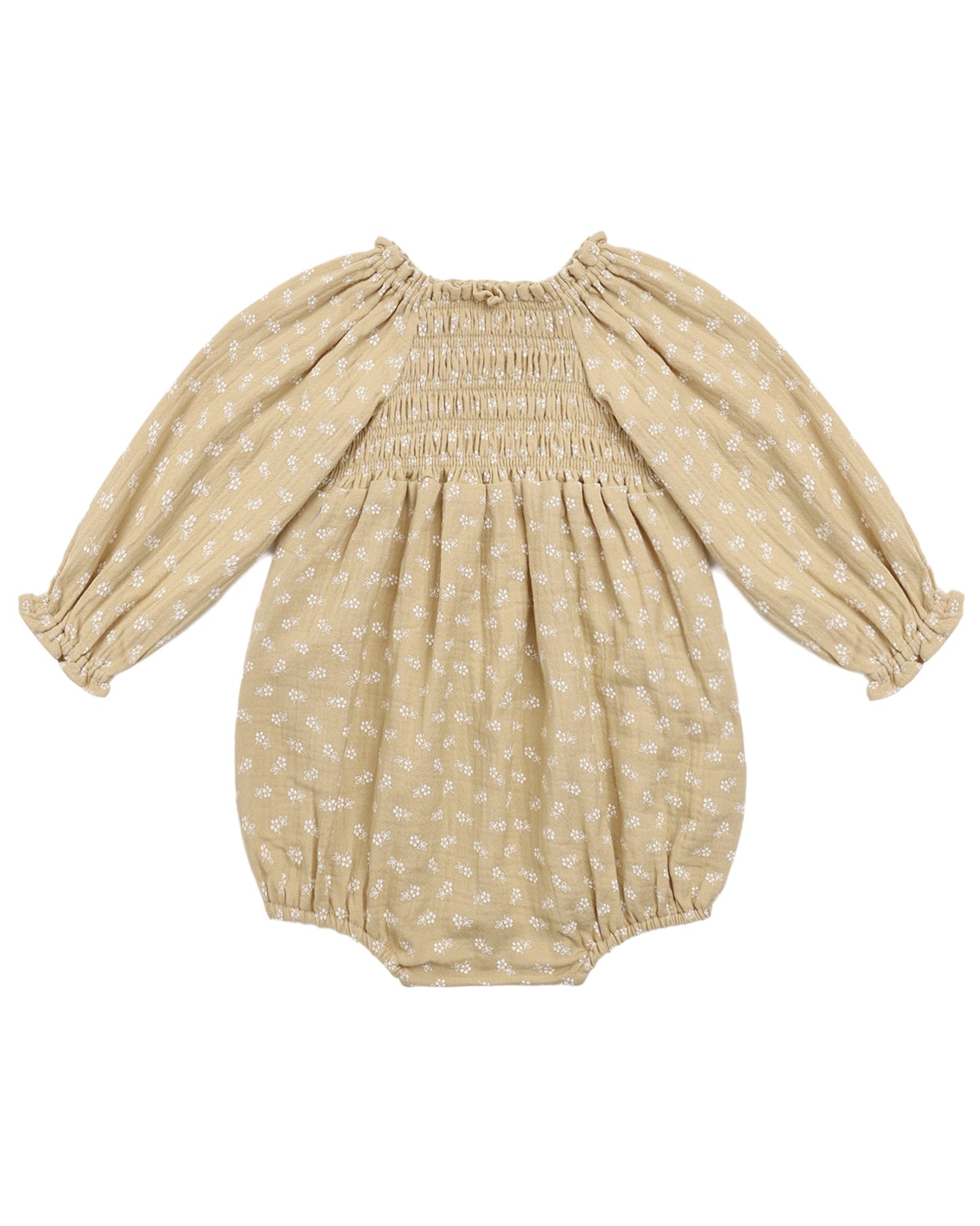 EDEN ROMPER BUTTERSCOTCH FLORAL