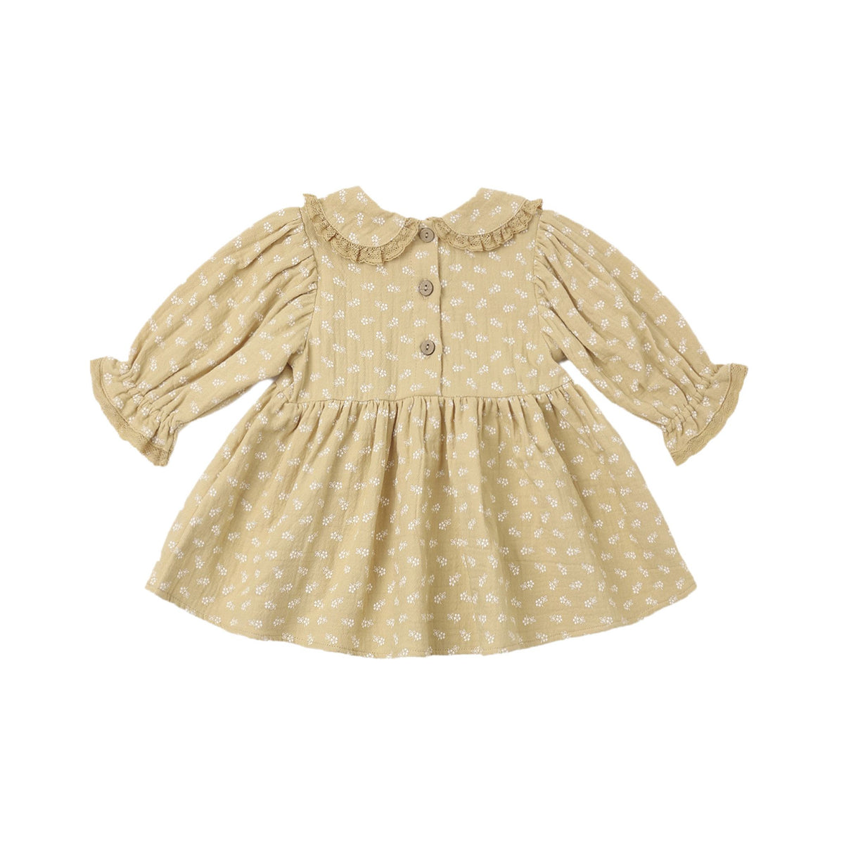 MARISOL DRESS BUTTERSCOTCH FLORAL