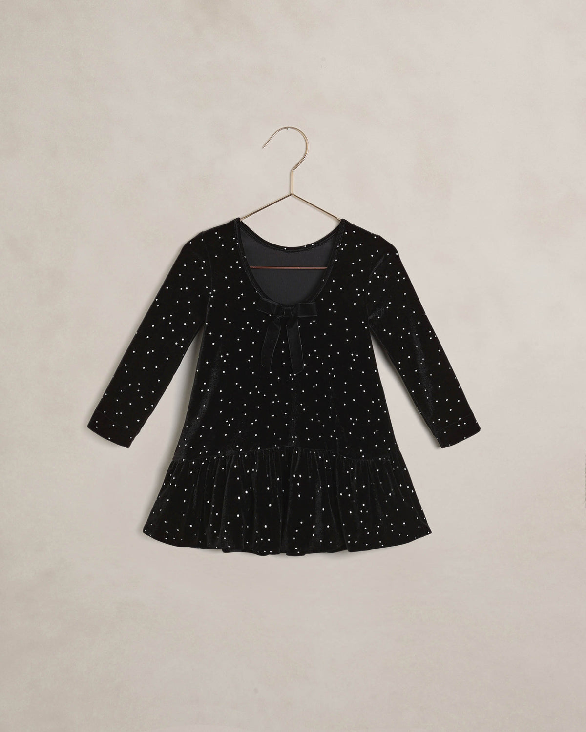 PENNY DRESS BLACK RHINESTONE