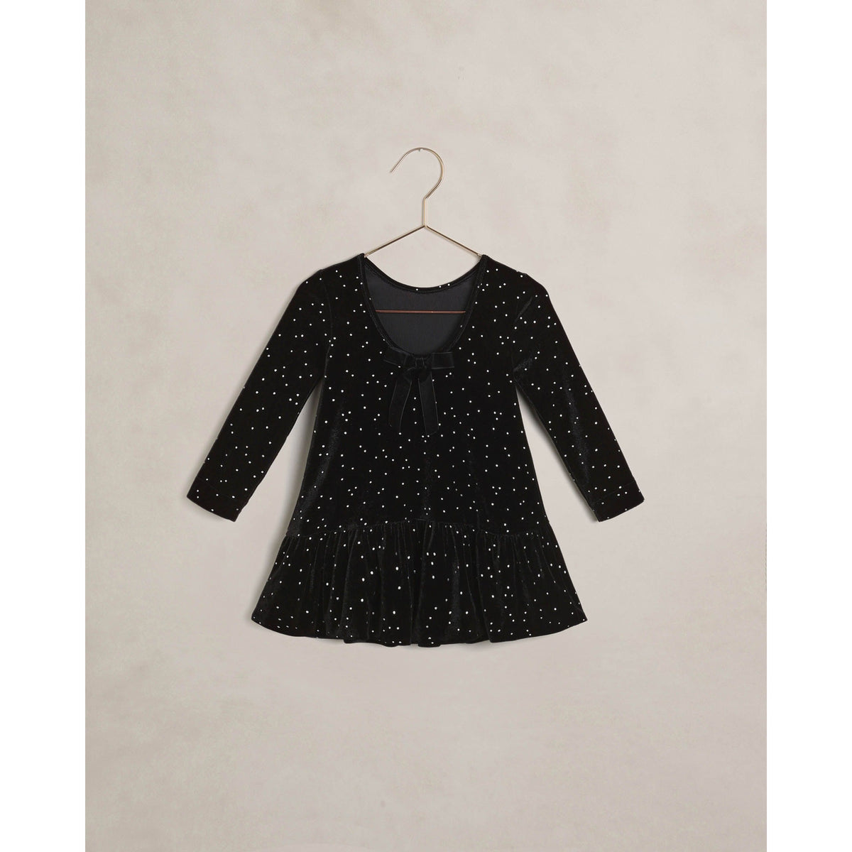 PENNY DRESS BLACK RHINESTONE