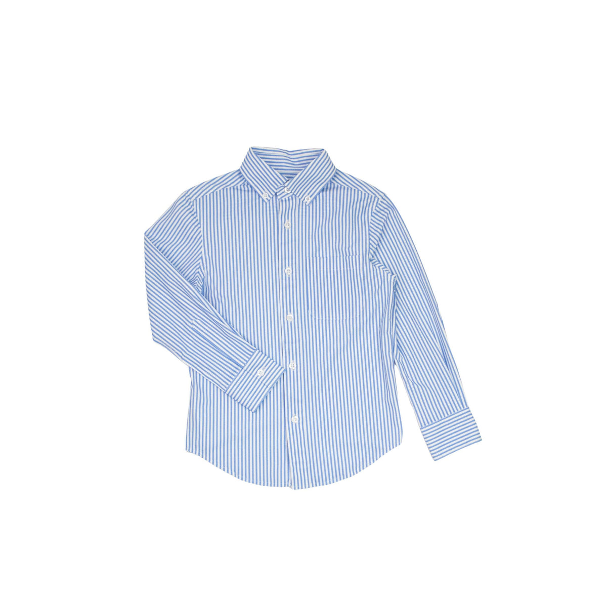 STANDARD STRETCH SHIRT BLUE PINSTRIPE
