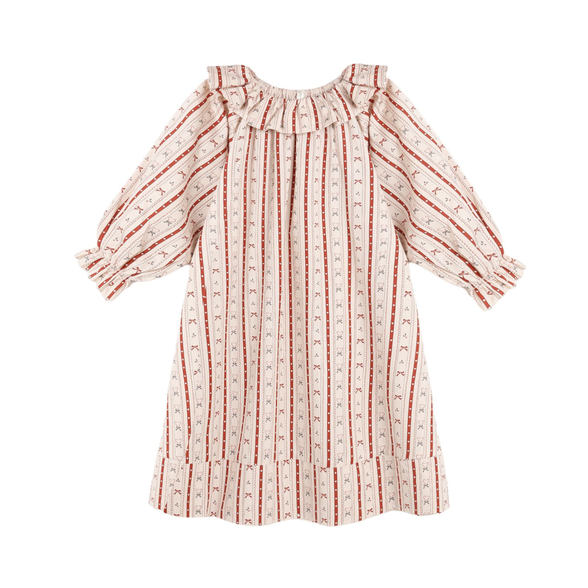 GIRL'S NIGHTGOWN CANDY CANE LANE