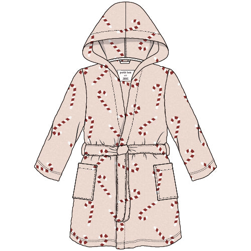 ROBE KNIT-PINK LT.