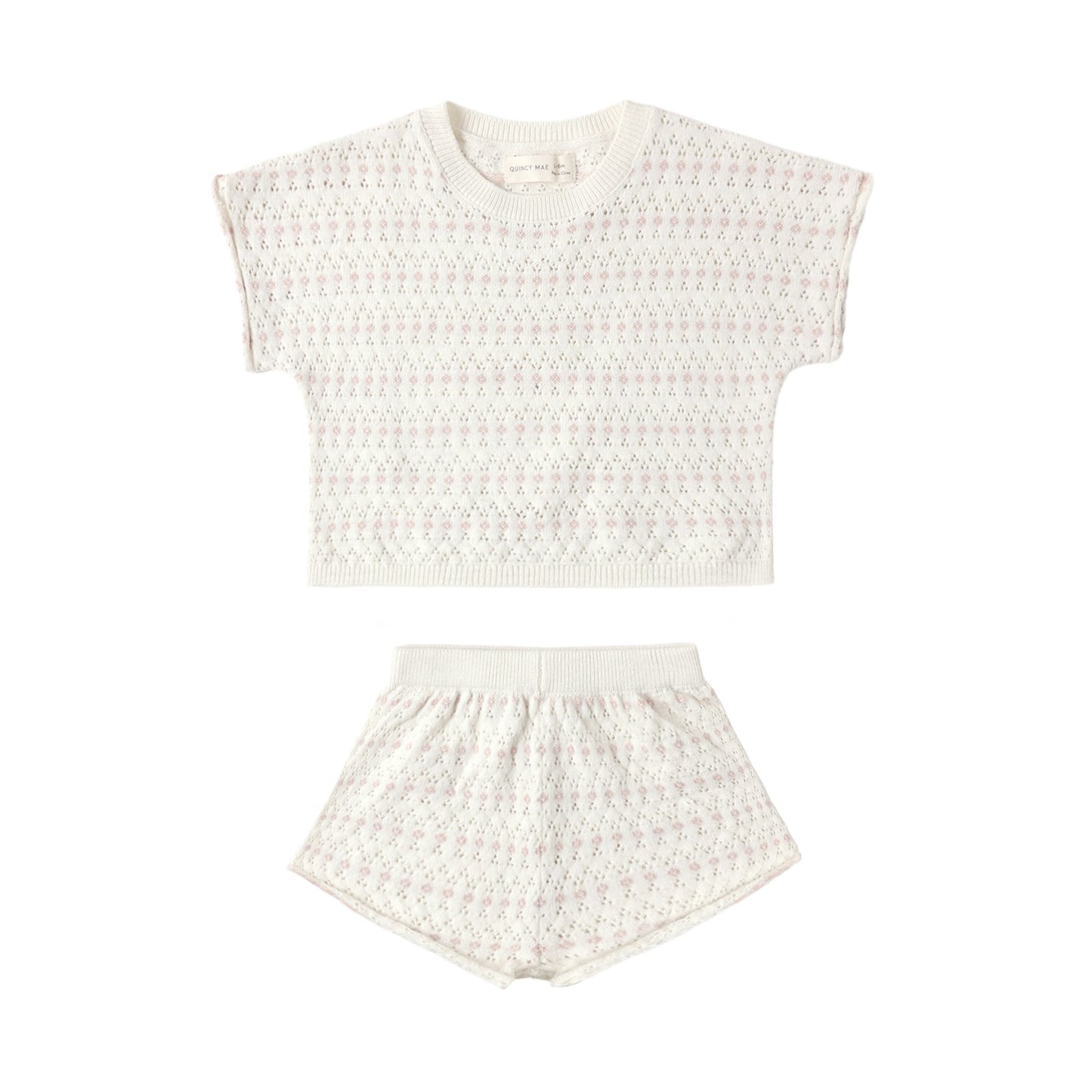 RELAXED SUMMER KNIT SET IVORY