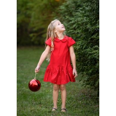 CRIMSON GLOW DRESS