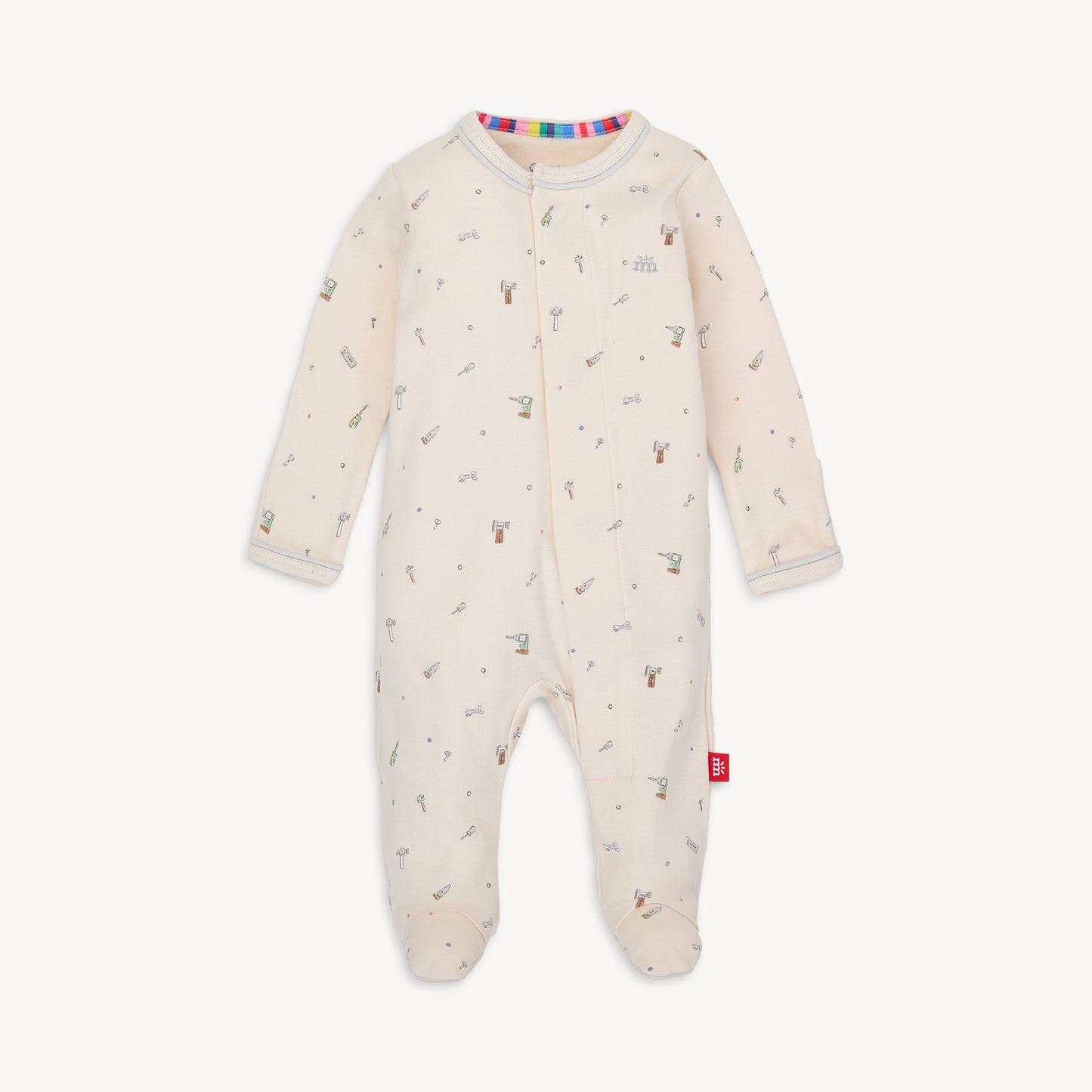 FIX IT FRIENDS ORG COTTON FOOTIE