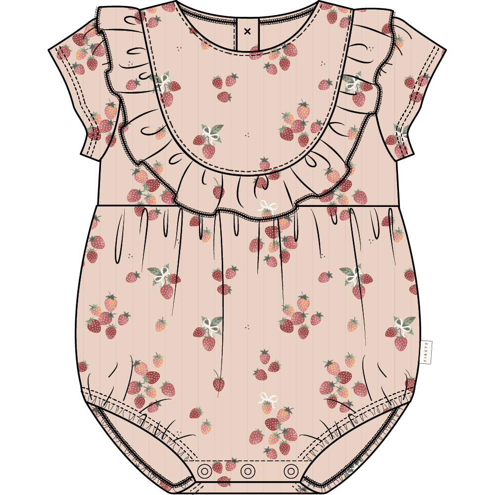 S/S BODYSUIT KNIT-PINK LT.