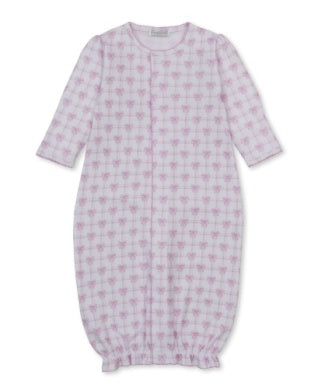 Windowpane Bows conv gown prt