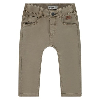 BABY BOYS PANTS DESSERT BROWN