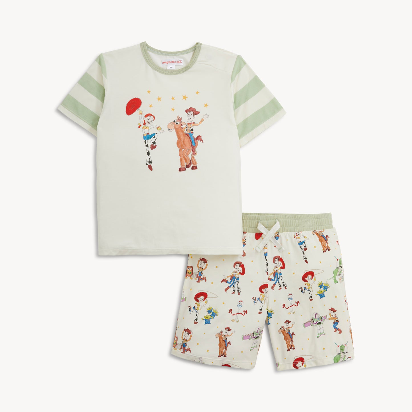 Toy Story Woody & Friends Modal S/s Short Set