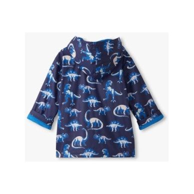 painted dinos colour chaning rain jacket