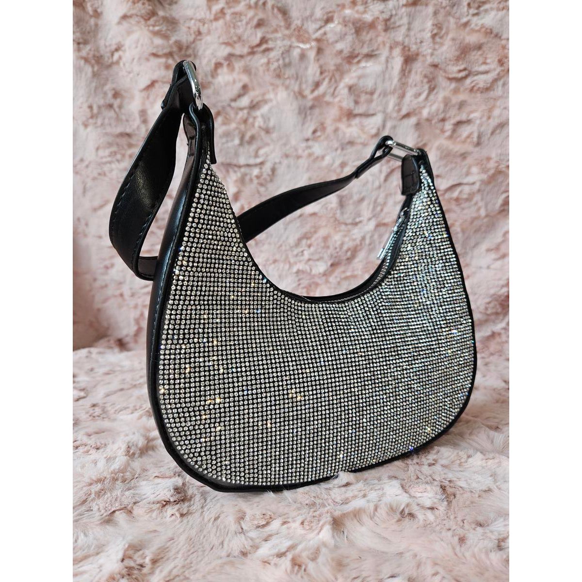 Large Rhinestone Purse Asst Colors