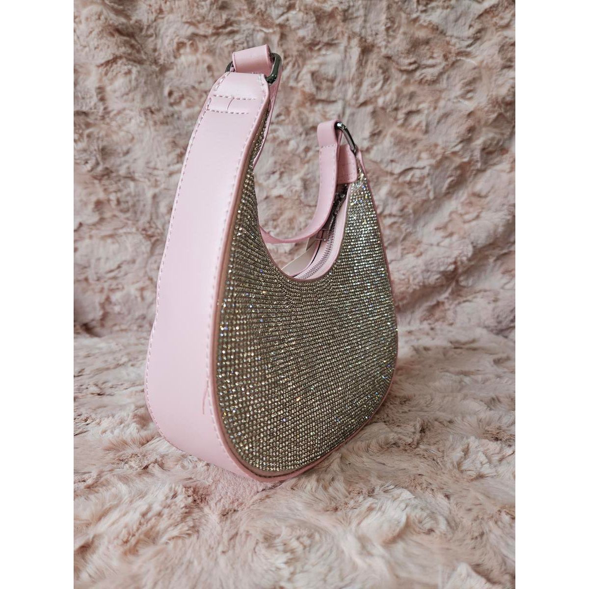 Large Rhinestone Purse Asst Colors