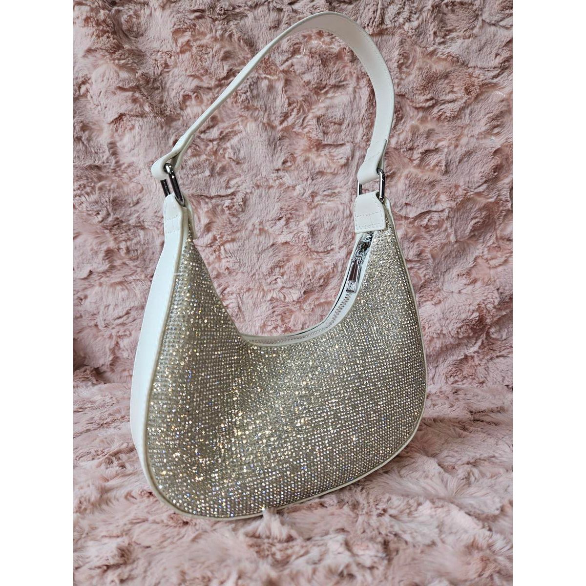 Large Rhinestone Purse Asst Colors