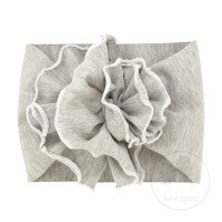 Large Fan Flower Cotton Baby Band 6-24MO