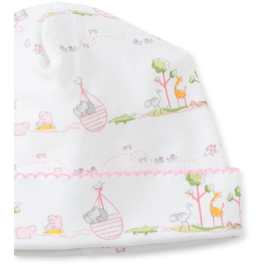 Noah's Print Hat Pink