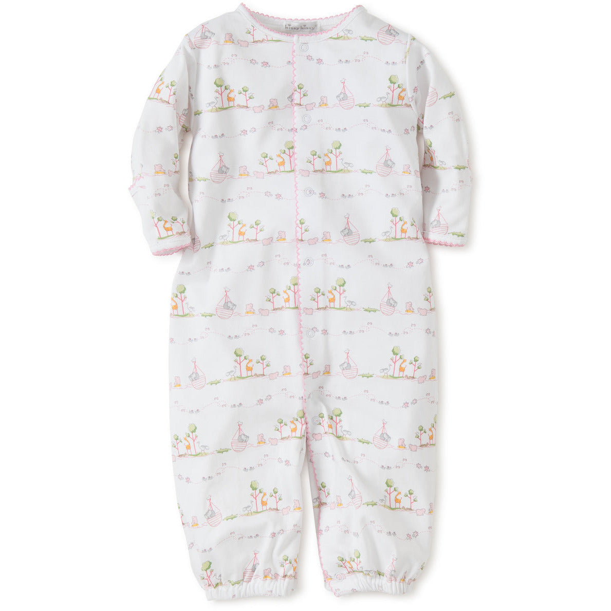 Pink Noah's Print Convertible Gown