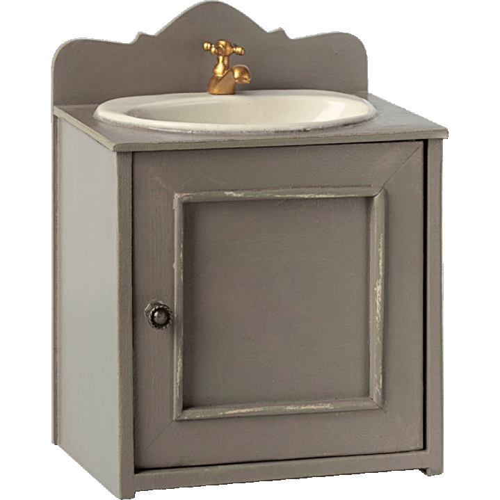 Miniature bathroom sink