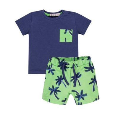 STR. JERSEY AND PRINTED STR. FLEECE SET