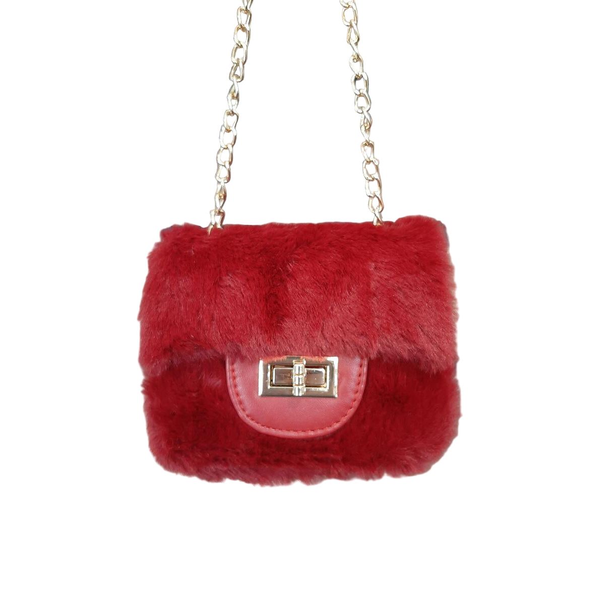 Faux Fur Purse