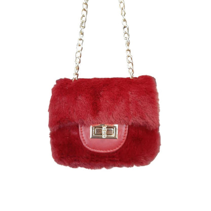 Faux Fur Purse