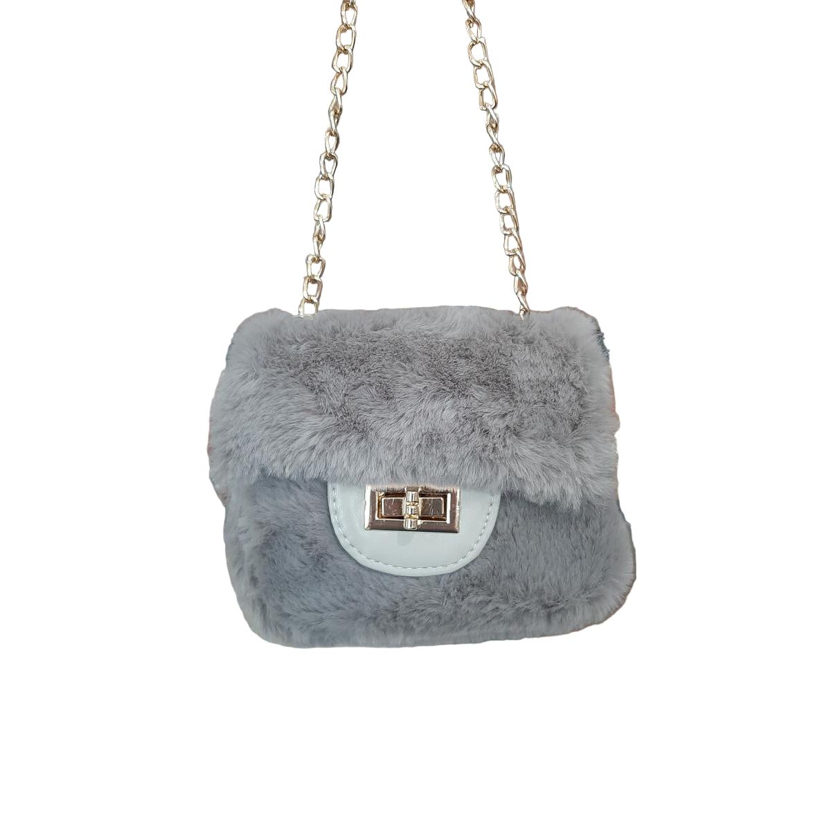 Faux Fur Purse