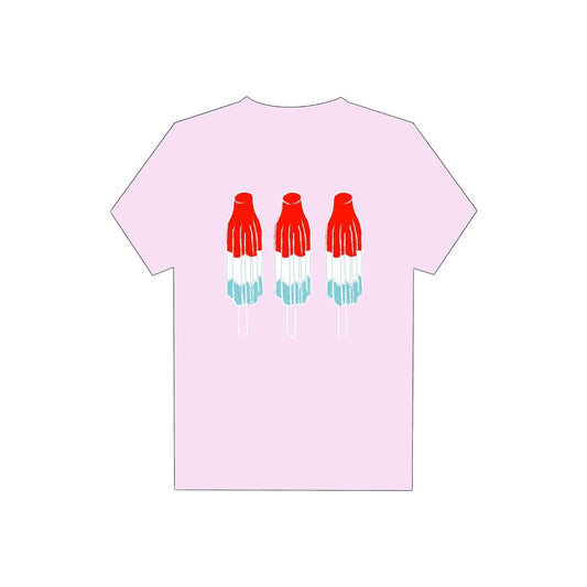 SS LIGHT PINK BOMB POP T-SHIRT