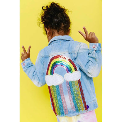Crystal Rain Denim Jacket