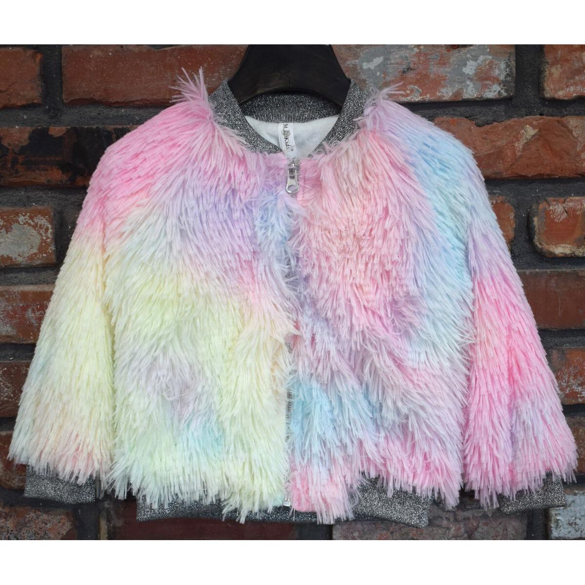 RAINBOW SHAGGY COAT