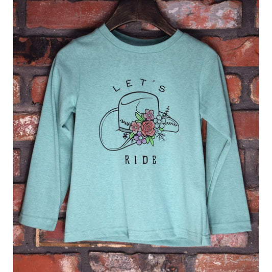 LONG SLEEVE "LET'T RIDE" TSHIRT