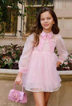 Sequin Party Bow Dress