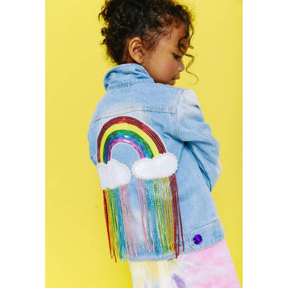 Crystal Rain Denim Jacket
