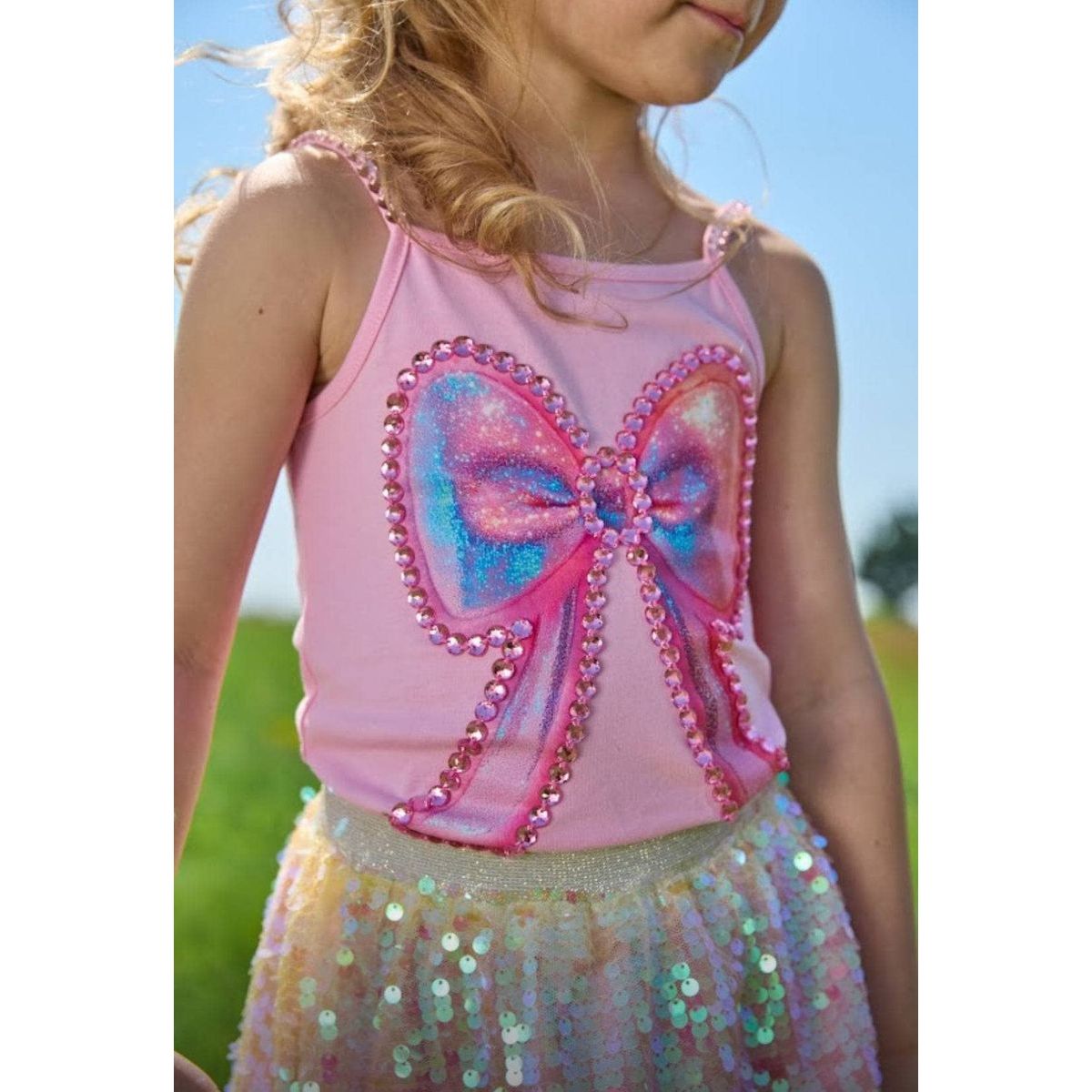 Pretty in Bow Tank Top