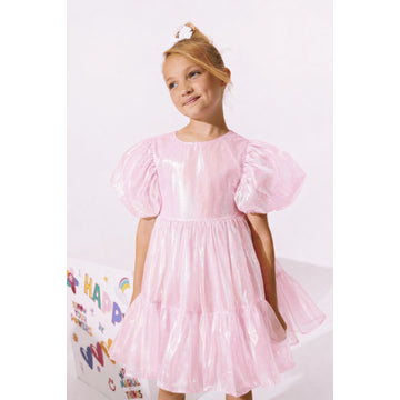 Bubble Gum Hologram Dress