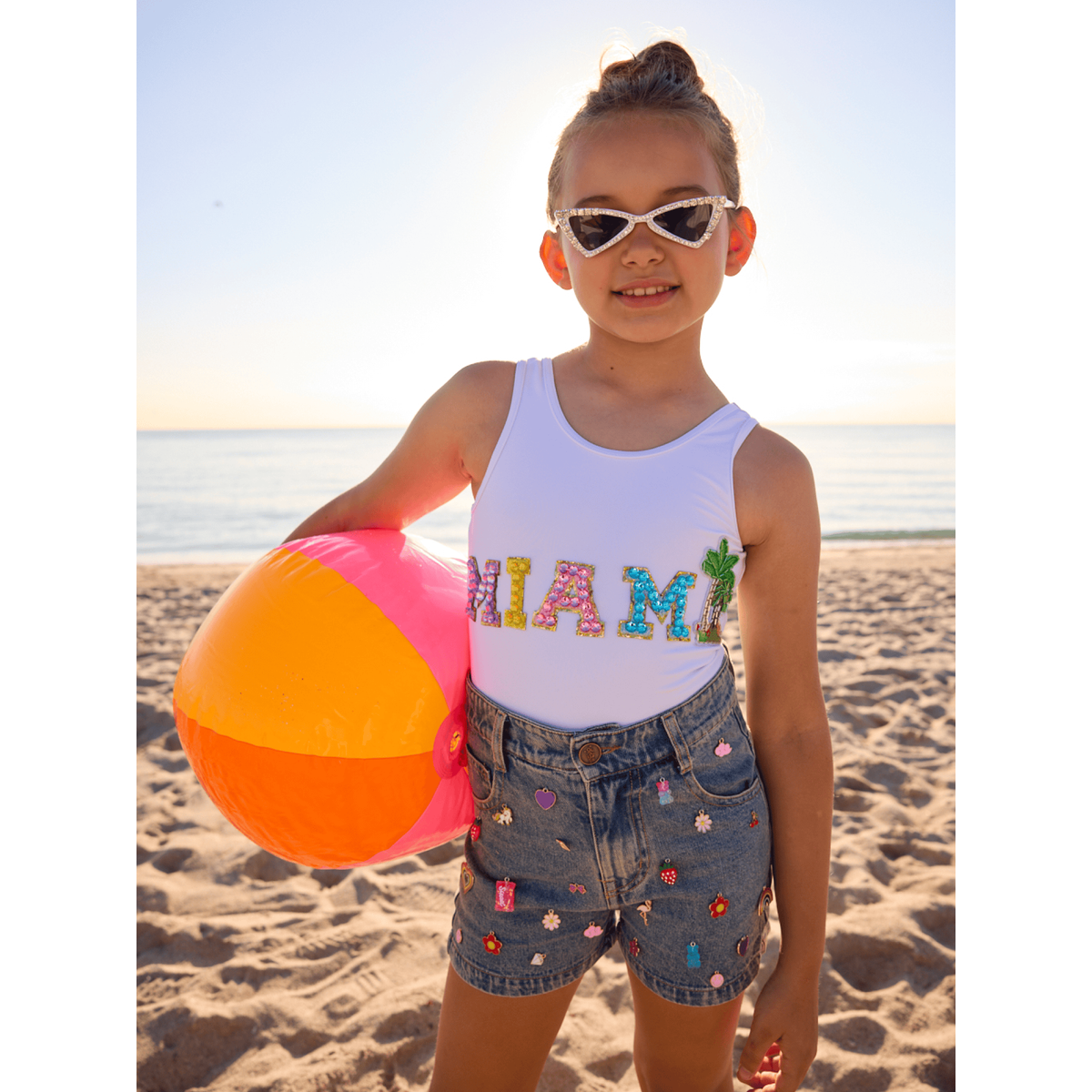 Cutie Charms Denim Short