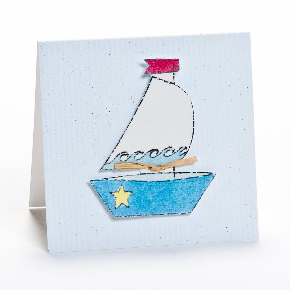 Sailboat Gift Enclosure Card
