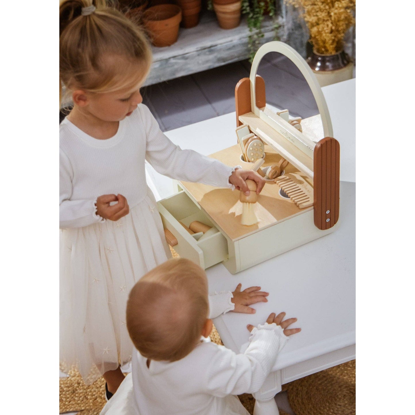 Wooden Beauty Station