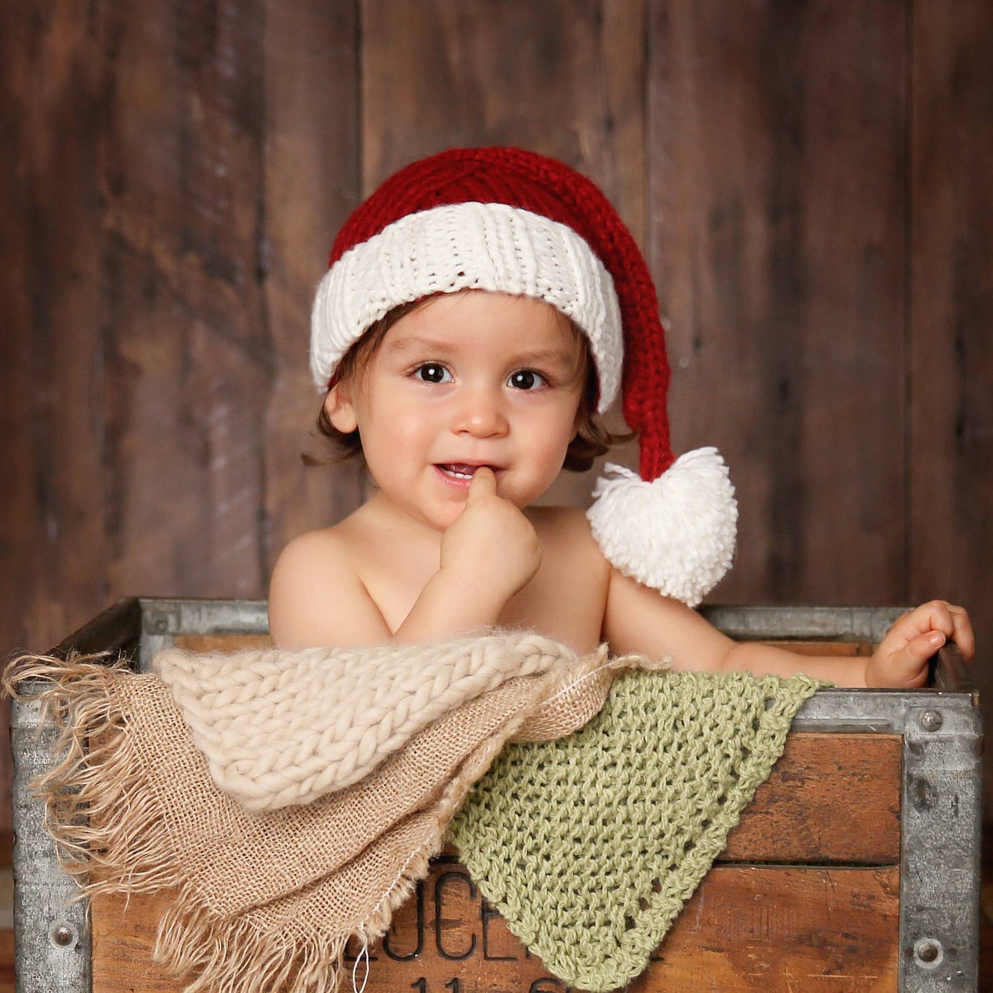 Nicholas Santa Hat | Hand Knit