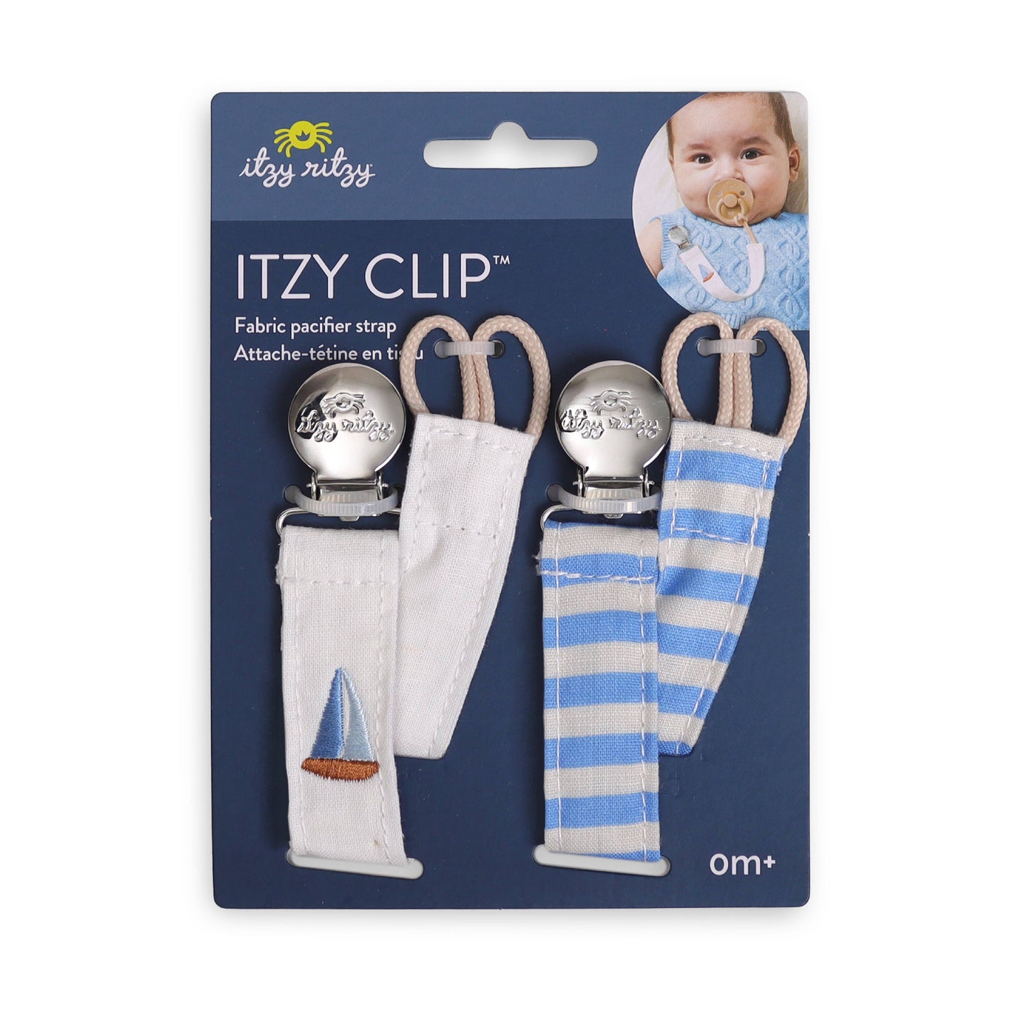 *NEW* Itzy Clip™ - Fabric Pacifier Strap