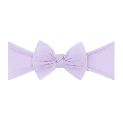 Baby Bling® Itty Bitty Knot small soft nylon bow headband